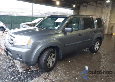 2011 Honda Pilot Lx из США, поврежденный, VIN 5FNYF4H20BB075364